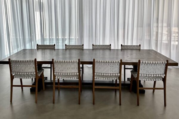 Christian Cole dining table delivered and placed in Beaumaris, VIC