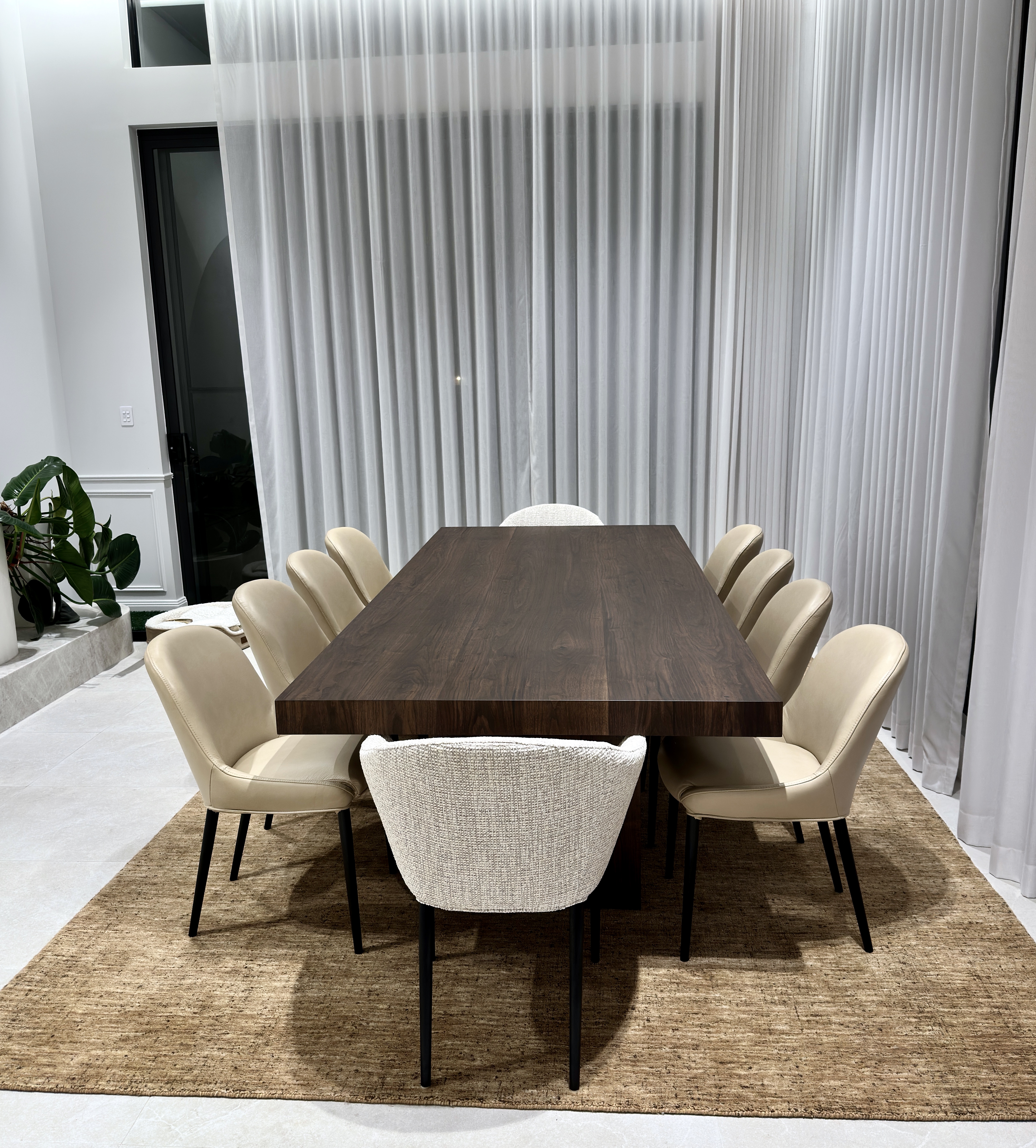Christian Cole dining table delivered by Phil’s Furniture Freighters to Picnic Point NSW