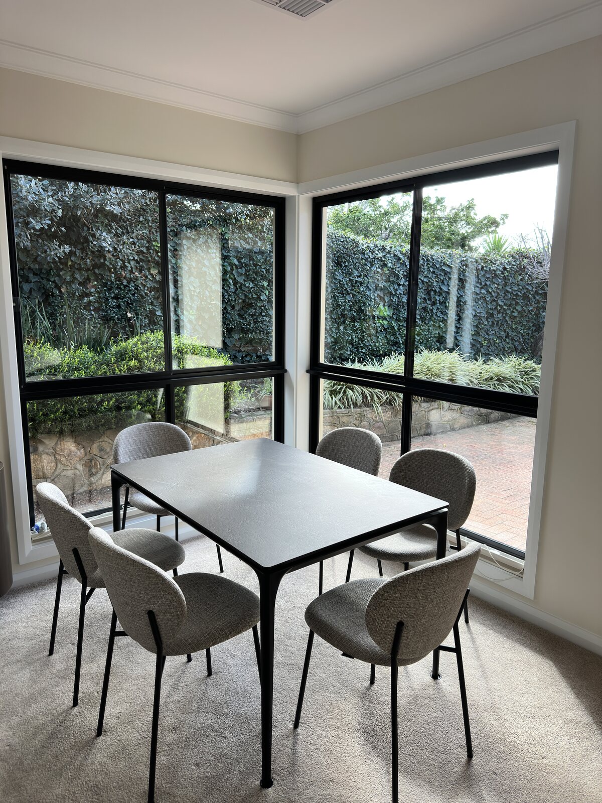 Upholstered dining chairs delivered and placed in Canberra in June 2026