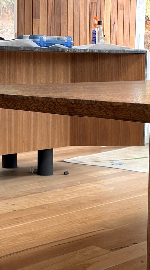 Custom timber dining table delivered to Kangaroo Valley in August 2026