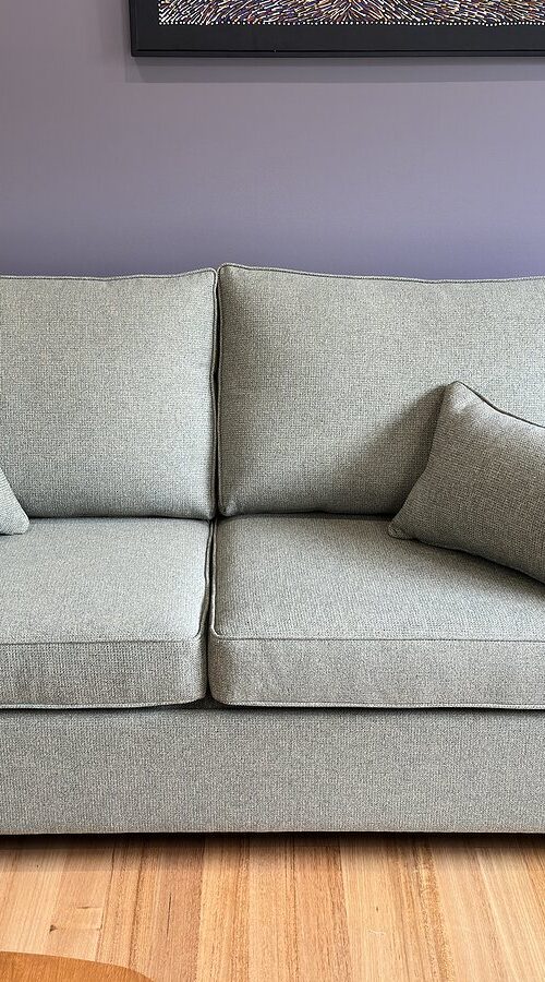Sofa bed delivered and positioned in Ocean Grove in May 2026