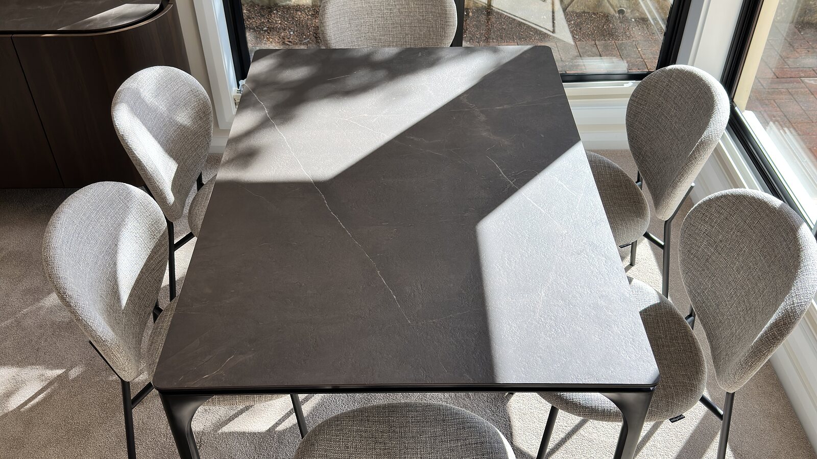 Voyager Interiors dining setting delivered and positioned in Canberra in June 2026