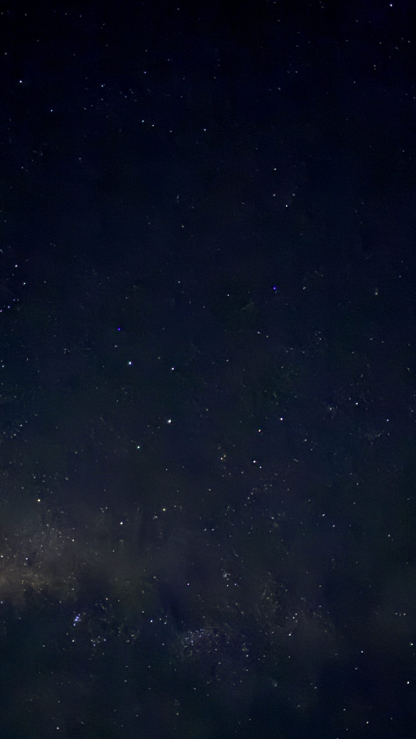 A closer view of the star-filled night sky at Woomargama.